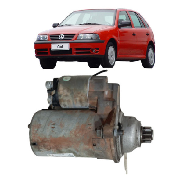 Motor Partida Arranque Gol G3 1999 A 2005