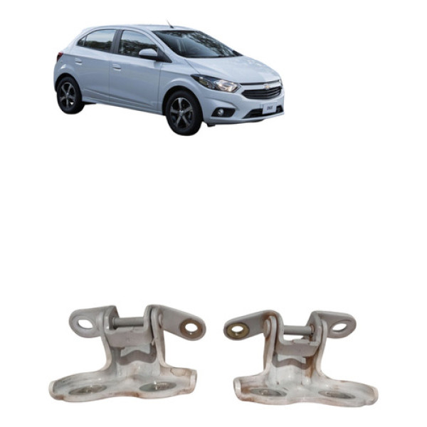 Dobradica Porta Traseira Onix 2013 2019 Esquerda