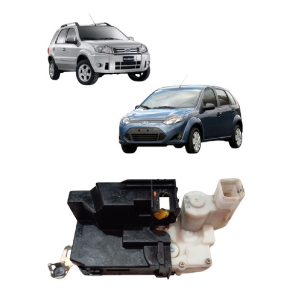 Fechadura Eletrica Porta Dianteira Fiesta 2003 2012 Direita