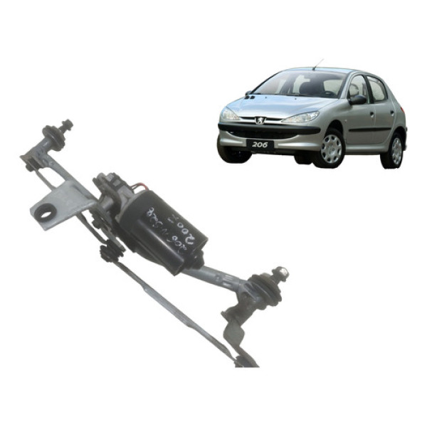 Máquina Limpador Parabrisa Dianteiro Peugeot 206 04 A 10
