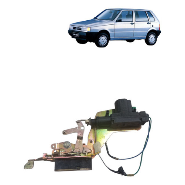 Fechadura Elétrica Dianteira Fiat Uno 1992 2002 Direita
