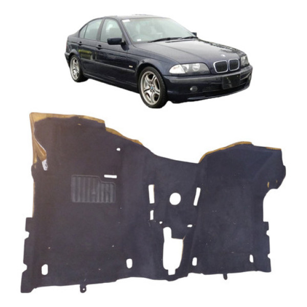 Forro Carpete Assoalho Dianteiro Bmw 320i 2000 A 2006