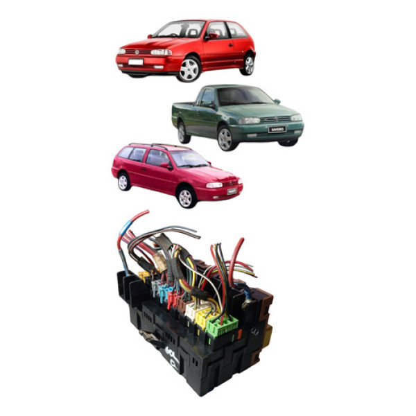 Caixa Fusíveis Gol Parati Saveiro 1996 A 2002