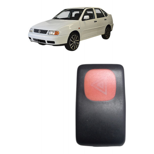 Botão Pisca Alerta Volkswagen Polo Classic 1997 2002