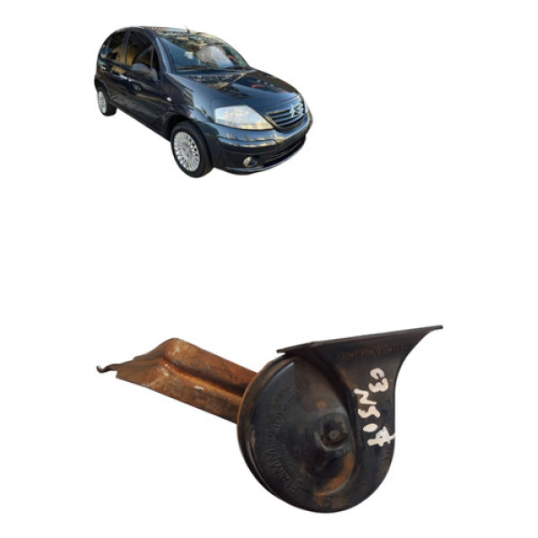 Buzina Caracol Citroen C3 2003 2012