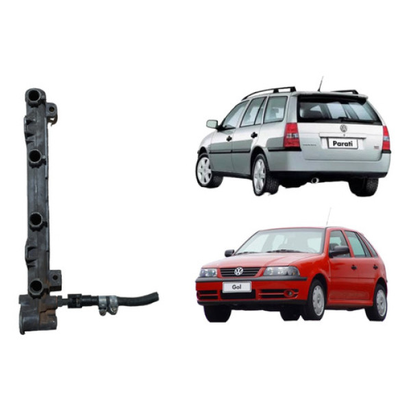 Flauta Bico Injeção Volkswagen Gol Parati 1.0 16v 