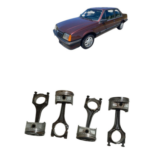 Jogo Pistao Biela Monza 2.0 1984 1990