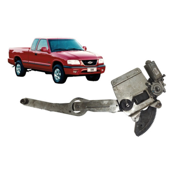 Maquina Vidro Elétrico S10 1995 2011 Dianteiro Direito