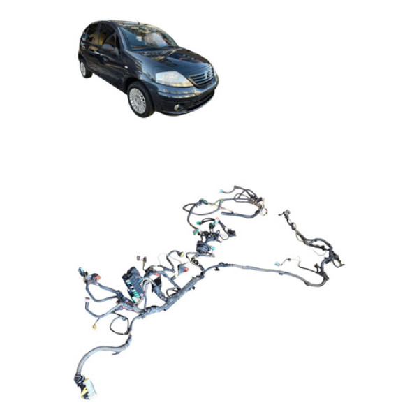 Chicote Caixa Fusivel Citroen C3 2003 2012