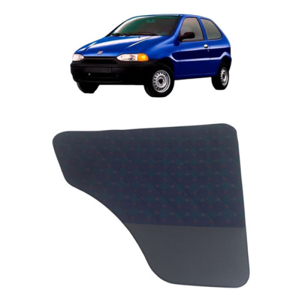 Forro Lateral Traseiro Palio 2 Portas 1996 2000 Esquerda