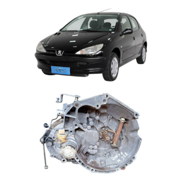 Câmbio Caixa De Marchas Peugeot 206 207 Hoggar 1.4