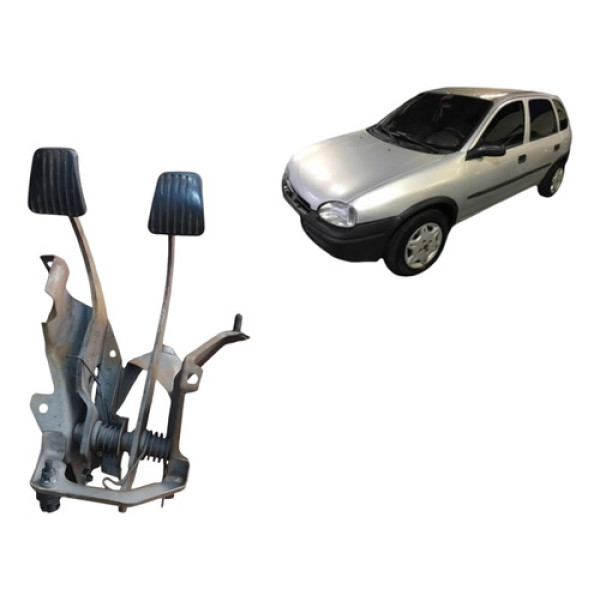 Pedaleira Pedais Freio Embreagem Corsa Wind 1994 2002