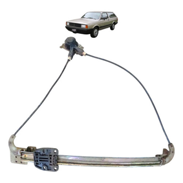 Máquina Vidro Manual Dianteira Direita Parati 1985 1995