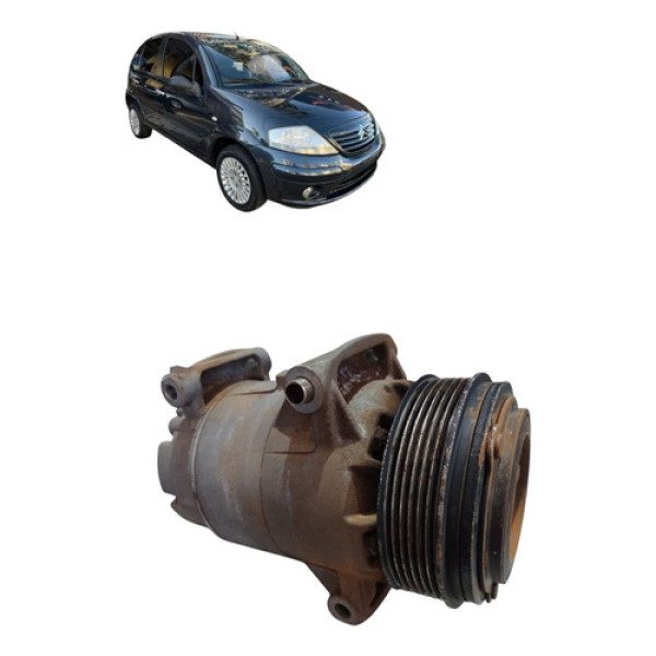 Compressor Ar Condicionado Citroen C3 2003 2012