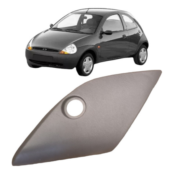 Acabamento Retrovisor Manual Ford Ka 1997 A 2007 Esquerdo