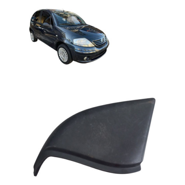 Acabamento Moldura Interno Retrovisor Citroen C3 2008 Direit