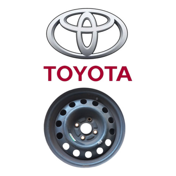 Roda Ferro Toyota Aro 14 4 Furos