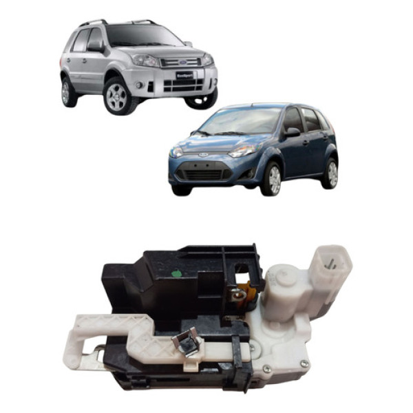 Fechadura Eletrica Porta Traseira Fiesta 2003 2012 Direita