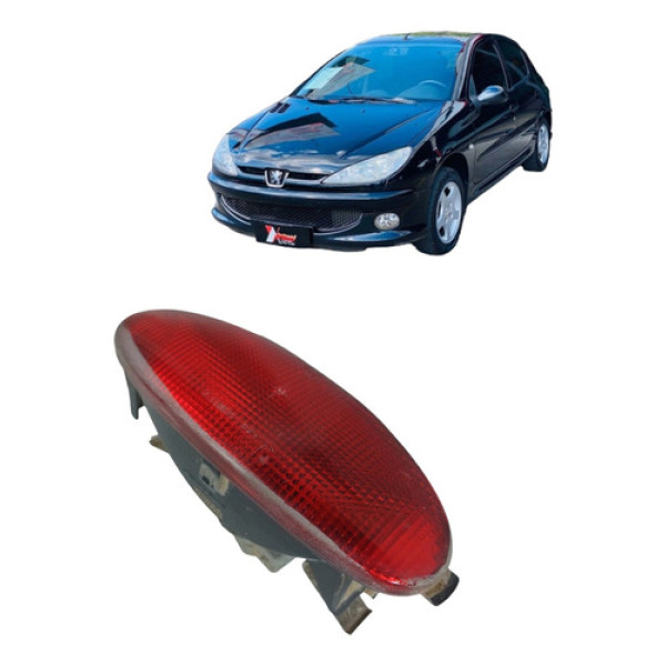 Luz De Neblina Parachoque Traseiro Peugeot 206  2005 A 2009