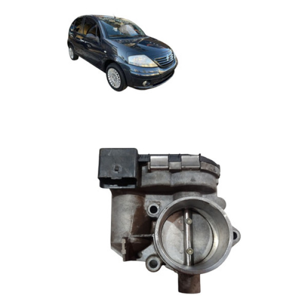 Corpo Borboleta Tbi Citroen C3 2003 2012