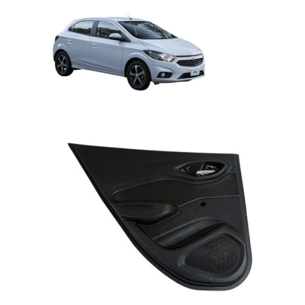 Forro Porta Traseira Onix 2013 2019 Esquerda