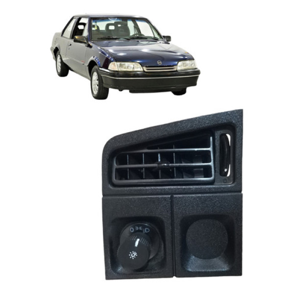 Difusor De Ar Esquerdo Com Botão Farol Monza 1991 1996