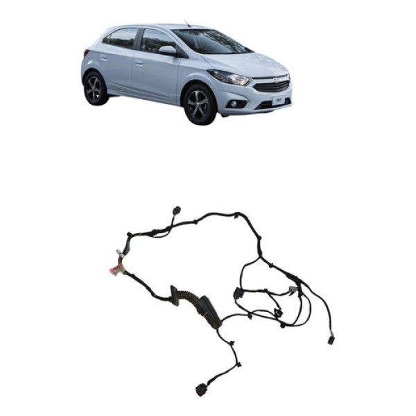 Chicote Porta Dianteira Onix 2013 2019 Esquerda