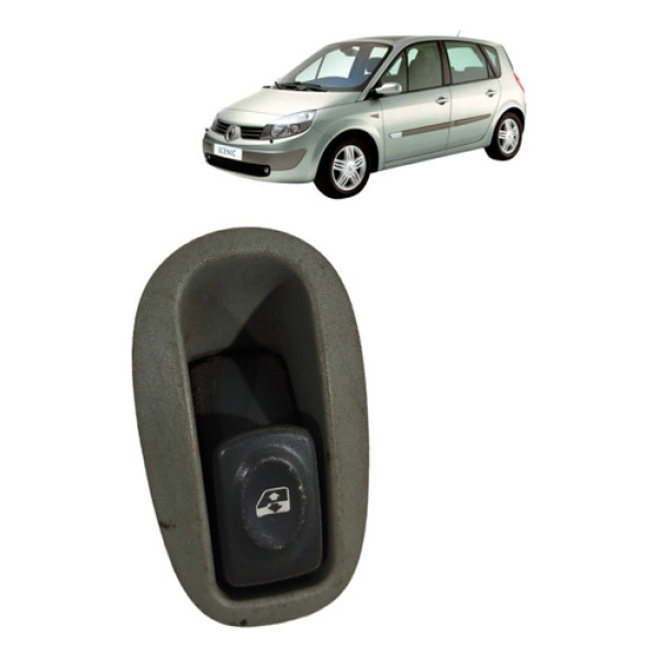 Botão Vidro Elétrico Scenic 2004 2009