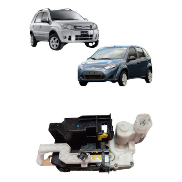 Fechadura Eletrica Porta Traseira Fiesta 2003 2012 Direita