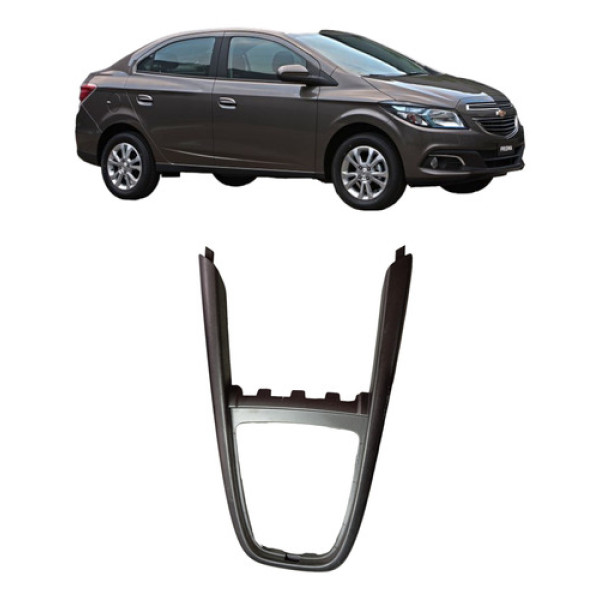 Moldura Acabamento Cambio Prisma 2013 A 2019