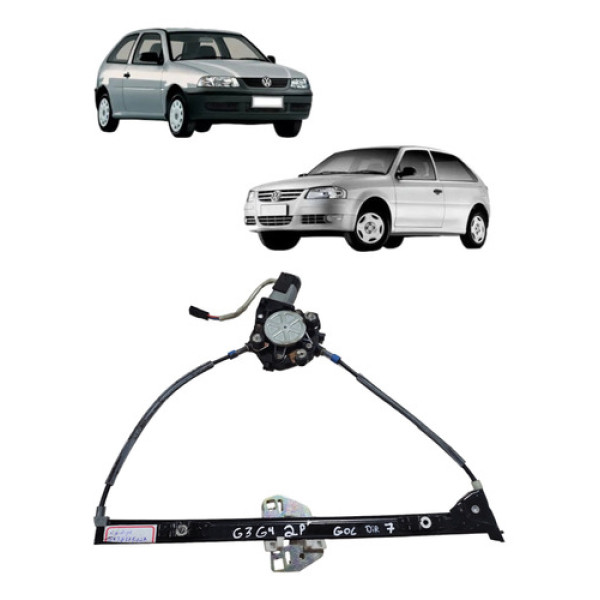 Máquina Vidro Elétrico Esquerdo G3 G4 1999 A 2008