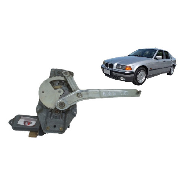 Máquina Vidro Elétrico Traseiro Esquerdo Bmw 325i 1992 1995