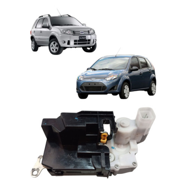 Fechadura Eletrica Porta Dianteira Fiesta 2003 2012 Direita