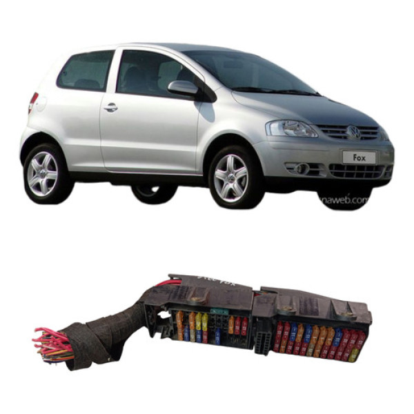 Caixa Fusíveis Fox 1.0 2004 A 2012