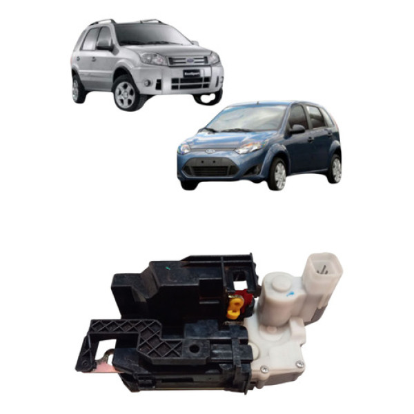 Fechadura Eletrica Porta Traseira Fiesta 2003 2012 Direita