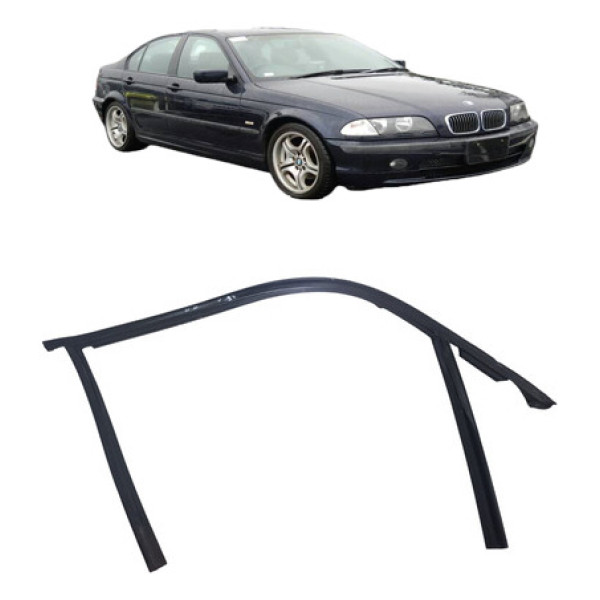 Borracha Porta Dianteira Bmw 320 2000 2005 Direito