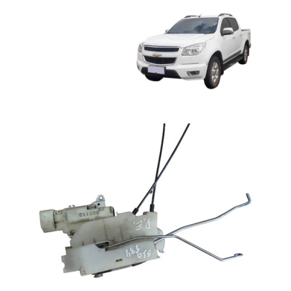 Trava Eletrica Fechadura Porta Dianteira Esquerda S10