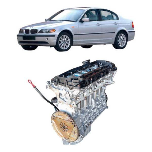 Motor Parcial Bmw 320i 2.2 24v Gasolina 2000 2006