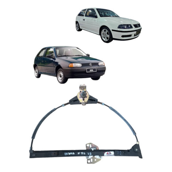 Máquina Vidro Manual Direita Gol G2 G3 1996 A 2005
