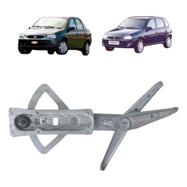 Máquina Vidro Corsa Classic 1994 2016 Dianteiro Direito
