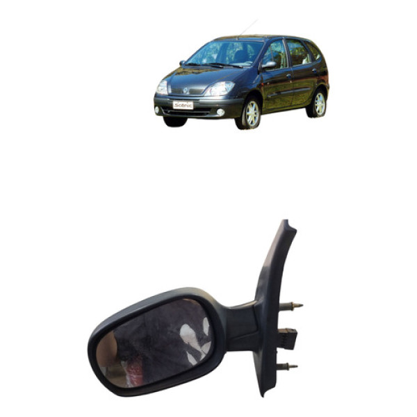 Retrovisor Eletrico Renault Scenic 2003 2010 Esquerdo