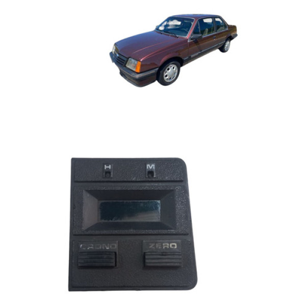 Relogio Painel Moldura Digital Chevrolet Monza Tubarao