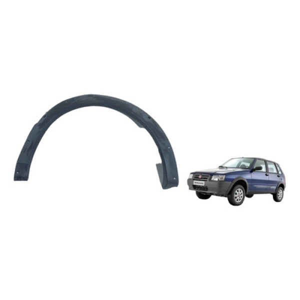 Moldura Paralama Dianteiro Direito Uno Way Mille 2004 A 2013