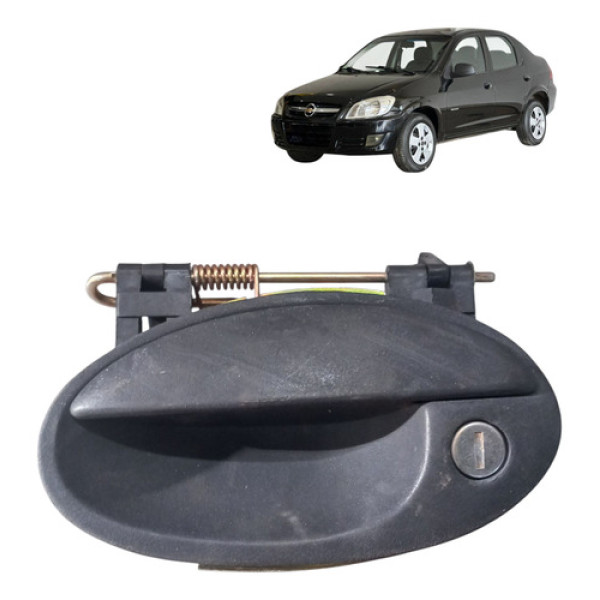 Macaneta Externa Porta Dianteira Prisma 2006 2012 Esquerda