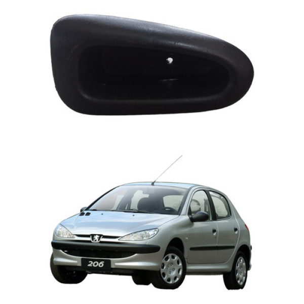 Puxador Interno Porta Traseira Direita Peugeot 206 03 A 10