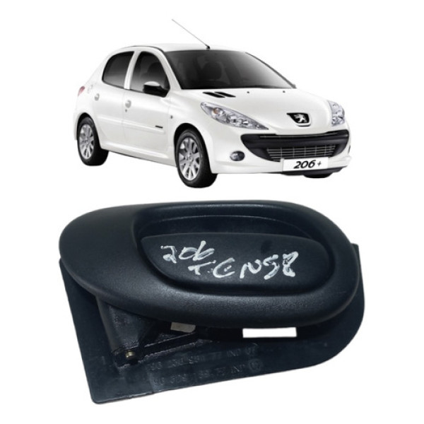 Maçaneta Interna Peugeot 206 Esquerdo 2008/2013