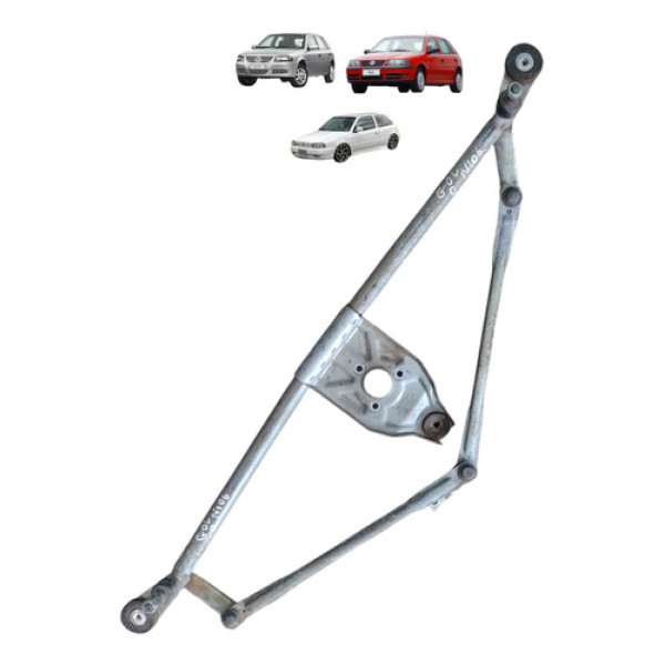 Maquina Limpador Parabrisa Gol G2 G3 G4 Sem Motor