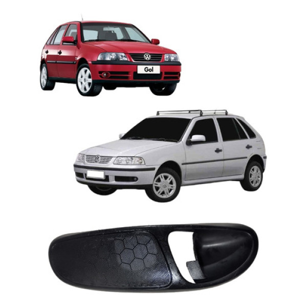 Moldura Puxador Porta Direita Gol Parati Saveiro G2 G3 