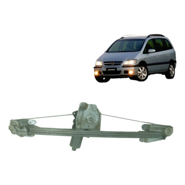 Máquina Vidro Elétrico Traseiro Direito Zafira 2001 A 2011
