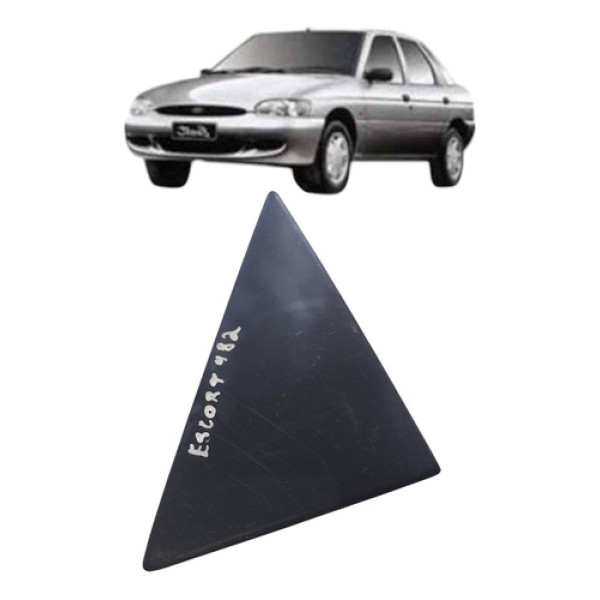 Acabamento Externo Vidro Traseira Esquerda Ford Escort